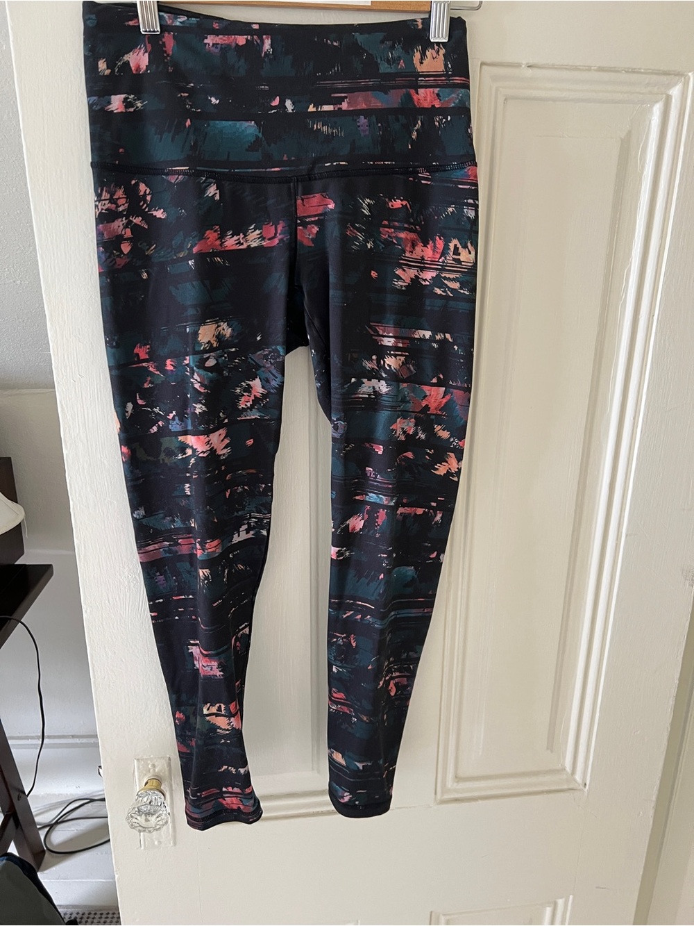 Prana Batik Kimble Colorful Printed Leggings Size Medium